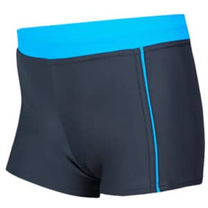 Aquarti Jungen Kinder Badehose Seitliche Paspel blau