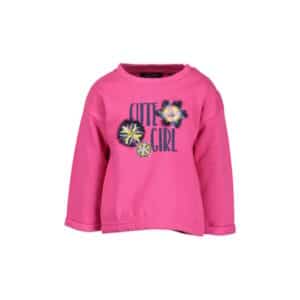 BLUE SEVEN Girls Baby Sweatshirt Magenta