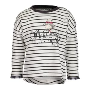 BLUE SEVEN Girls Sweatshirt offwhite