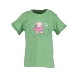 BLUE SEVEN Girls T-Shirt Hell Grün Original