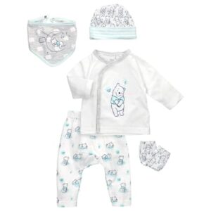 Disney 5tlg Set Baby Sweets meets Disney weiß grau