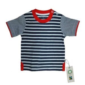 EBI & EBI Fairtrade T-Shirt gestreift marine