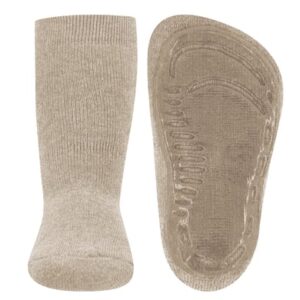 Ewers Stoppersocken SoftStep Uni beige melange