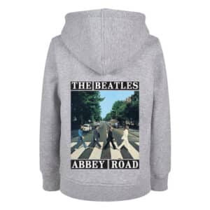 F4NT4STIC Basic Kids Hoodie The Beatles Abbey Road heathergrey