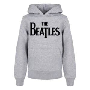 F4NT4STIC Basic Kids Hoodie The Beatles Drop T Logo heathergrey