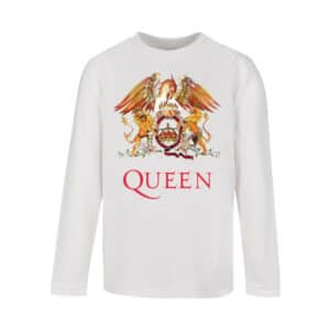 F4NT4STIC Longsleeve Shirt Queen Classic Crest weiß