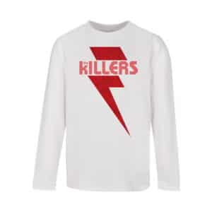 F4NT4STIC Longsleeve Shirt The Killers Red Bolt weiß