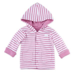 Feetje Girls Wendejacke mit Kapuze rosa melange