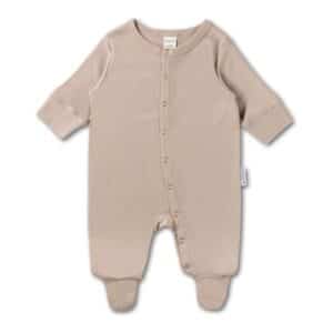 Hofbrucker Baby Schlafanzug Mina Taupe