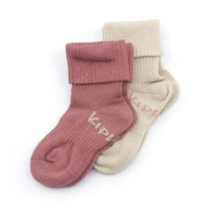 KipKep Stay-On Socken 2er-Pack Dusty Clay