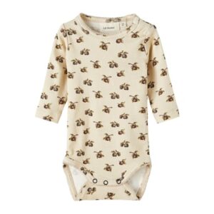 Lil'Atelier Langarmbody Nbfgaya Fog