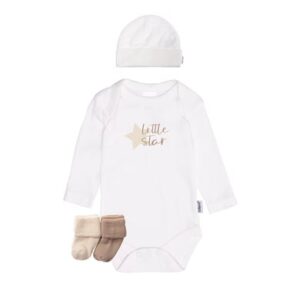 Liliput 4-teiliges Set Little Star weiss-beige