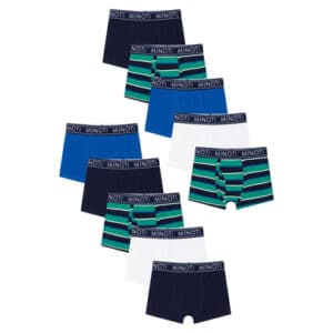MINOTI 10er-Pack Boxershorts Blau