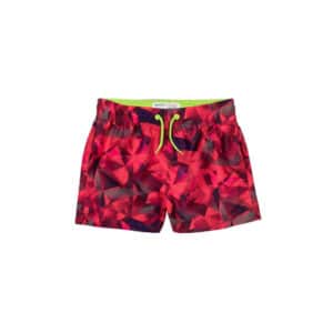 MINOTI Gemusterte Shorts Rot