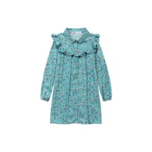 MINOTI Hemdkleid mit zartem Blumenprint Blau