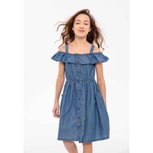 MINOTI Kleid Denim-Blau