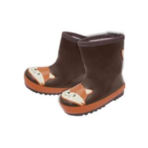 Maximo Kindergummistiefel Fuchs kastanie