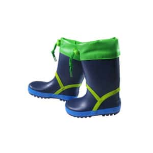 Maximo Kindergummistiefel navy/leuchtgrün