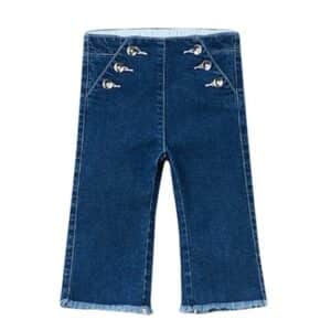 OVS Jeansschlaghose Dark Denim