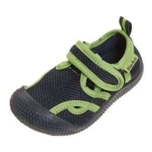 Playshoes Aqua-Sandale marine/grün
