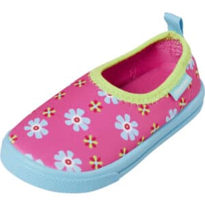 Playshoes Aqua-Slipper Blumen pink