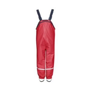 Playshoes Regenlatzhose Fleece rot