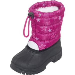 Playshoes Winter-Bootie Sterne pink