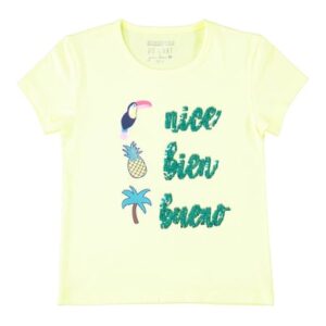 STACCATO Girls T-Shirt neon gelb
