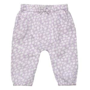 STACCATO Hose soft lilac gemustert