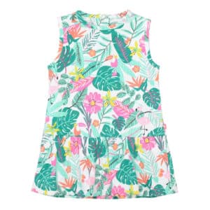 STACCATO Kleid jungle gemustert