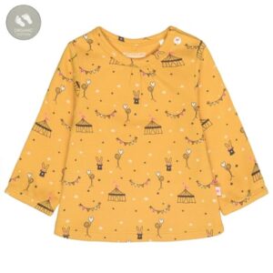 STACCATO Shirt mustard gemustert