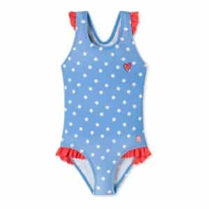 Schiesser Badeanzug Aqua Kids Girls hellblau