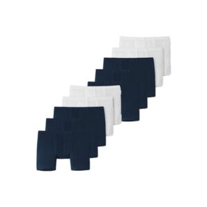 Schiesser Boxer Shorts blau/weiß