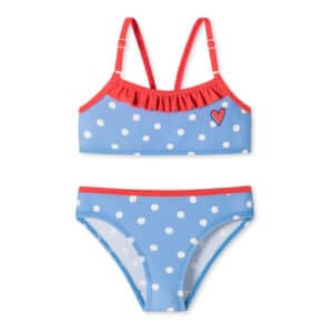 Schiesser Bustier-Bikini-Set Aqua Kids Girls hellblau