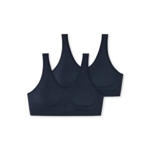 Schiesser Bustier Seamless Light dunkelblau