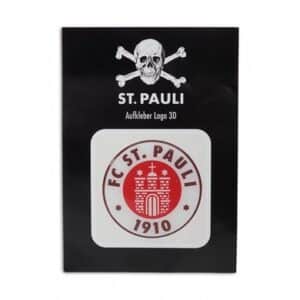 St. Pauli Aufkleber 3D Vereinslogo