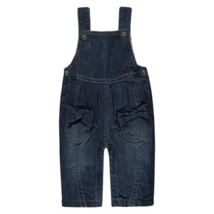 Steiff Girls Latzhose dark blue denim