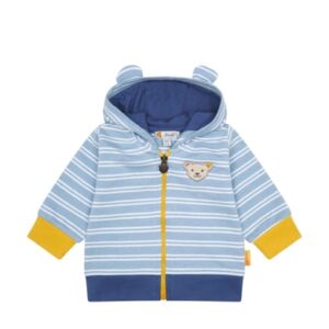 Steiff Sweatjacke Chambray Blue