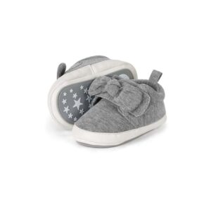 Sterntaler Baby-Schuh silber melange