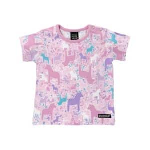 Villervalla Shirt Kurzarm Dala LGT Bloom rosa