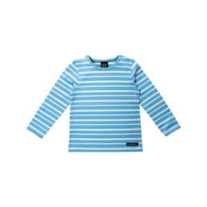 Villervalla Shirt Langarm Stripes meeresblau