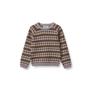 Wheat Strickpullover Mimi Jacquard multi lavender