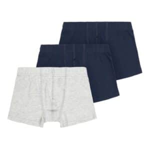 name it Boxershorts 3er Pack Grey Melange