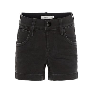 name it Girls Jeans Shorts Salli black denim