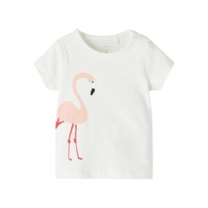 name it T-Shirt Nbfjoy White Alyssum