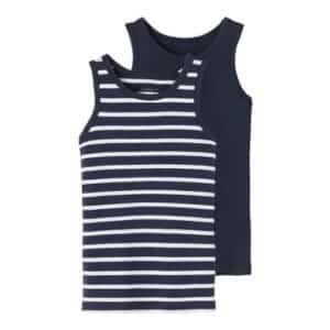 name it Tank Top 2er Pack Dark Sapphire