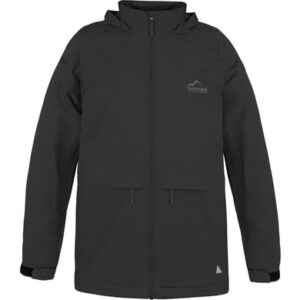 normani Kinder Regenjacke mit Fleecefutter Taunton Schwarz