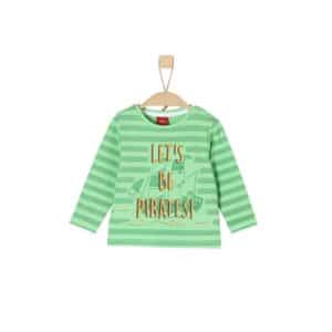 s.Oliver Boys Langarmshirt light green