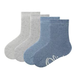 s.Oliver Socken Baby originals organic ABS 4er-Pack jeans melange