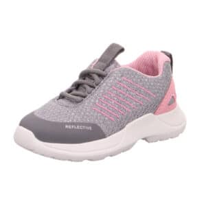 superfit Halbschuh Rush hellgrau/rosa